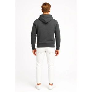 Unisex 3 İplik Kapüşonlu Sweatshirt AL1910 Günlük Spor Giyim