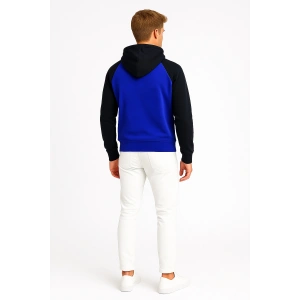 TB Unisex Kapüşonlu Sweatshirt 3 İplik Şardonlu Yumuşak Kumaş