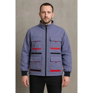 Gri 7/7 Gabardin Kumaş Teknik Mont Kışlık Dayanıklı Tasarım
