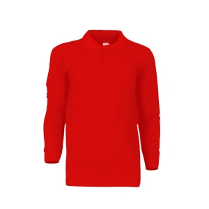 Polo Yaka 2 İp Sweatshirt Unisex Rahat ve Şık