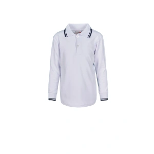 Çocuk Uzun Kol Polo Yaka Sweatshirt Rahat ve Şık Tasarım