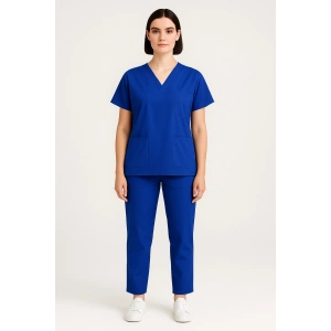 Scrubs Alt Üst Takım Sağlık Personeli Üniforma Rahat ve Dayanıklı