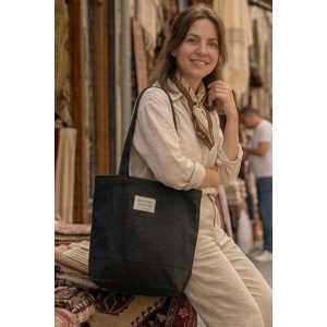 El Yapımı Bez Çanta Kanvas Tote Bag Kadın Günlük Şık Kullanım
