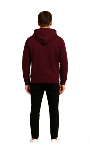 Kapüşonlu Sweatshirt AG MTAL Unisex Günlük Rahat Model