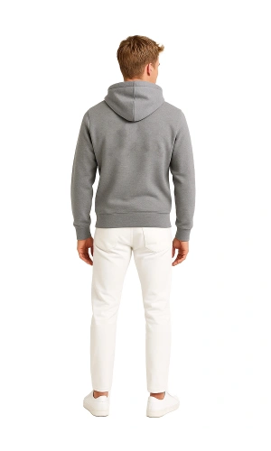 EAL 3 İplik Kapüşonlu Sweatshirt Rahat Günlük Kullanım