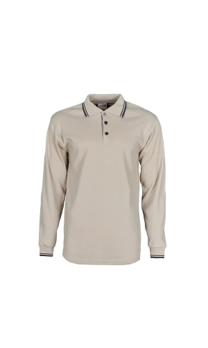 Çocuk Uzun Kol Polo Yaka Sweatshirt Rahat ve Şık Tasarım