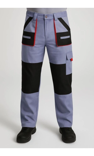 7/7 Gabardin Teknik Pantolon Gri Rahat Kesim Günlük & Outdoor