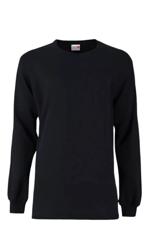 Unisex 2 İplik 0 Yaka Sweatshirt Basic Şık ve Konforlu Model