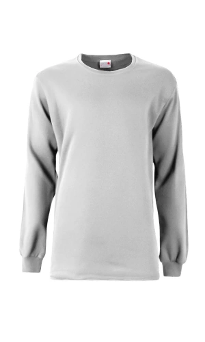 Unisex 2 İplik 0 Yaka Sweatshirt Basic Şık ve Konforlu Model