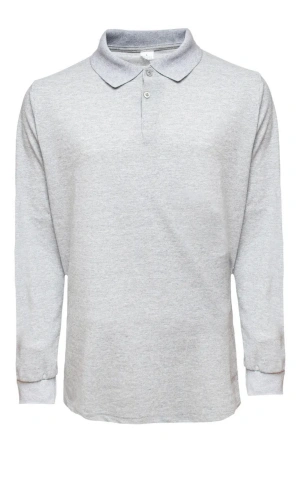 Unisex Polo Yaka Sweatshirt Lakos Basic Günlük ve Spor Kullanım