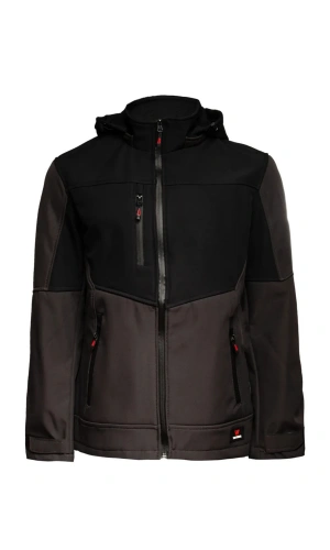 Softshell Mont Kapüşonlu Parçalı Suya Dayanıklı Hafif ve Konforlu Tasarım
