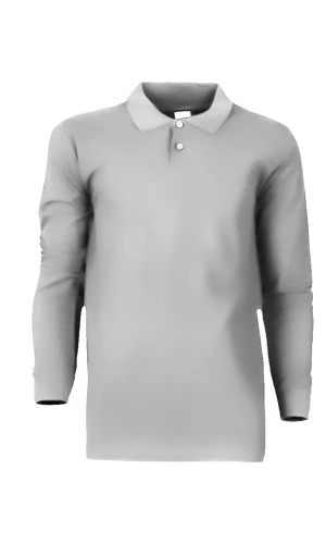 Polo Yaka 2 İp Sweatshirt Unisex Rahat ve Şık