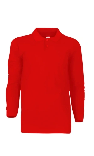 Polo Yaka 2 İp Sweatshirt Unisex Rahat ve Şık