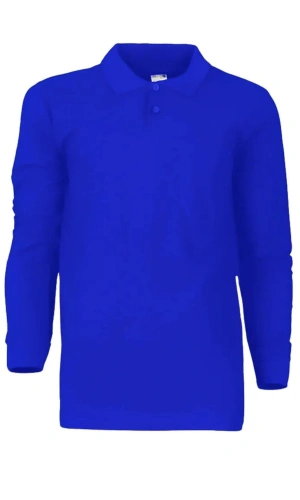 Polo Yaka 2 İp Sweatshirt Unisex Rahat ve Şık