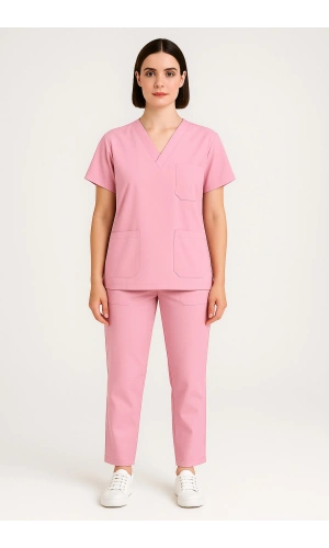 Scrubs Alt Üst Takım Sağlık Personeli Üniforma Rahat ve Dayanıklı