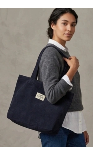 El Yapımı Bez Çanta Kanvas Tote Bag Kadın Günlük Şık Kullanım