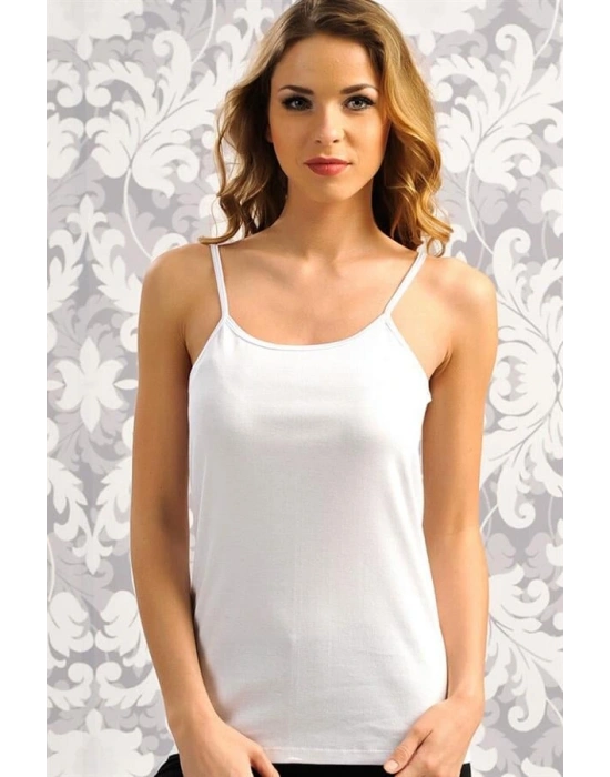 Amora Secret Kadın Pamuklu İp Askılı Atlet (8547)