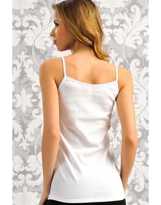 Amora Secret Kadın Pamuklu İp Askılı Atlet (8547)