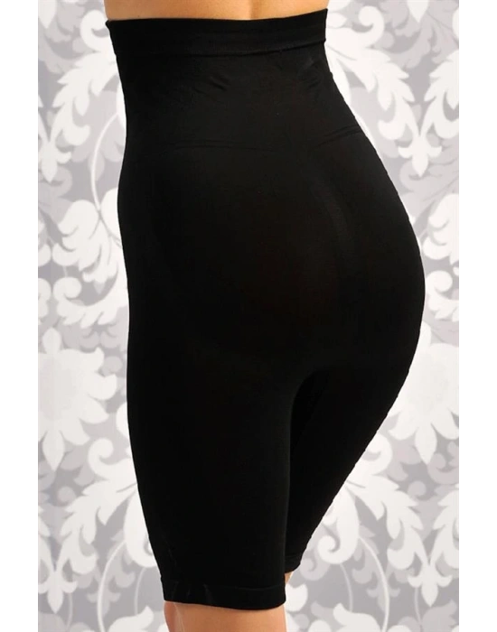 Amora Secret Kadın Toparlayıcı Bel ve Bacak İnceltici Dikişsiz Yüksek Bel Uzun Paça Şort Korse (2603)