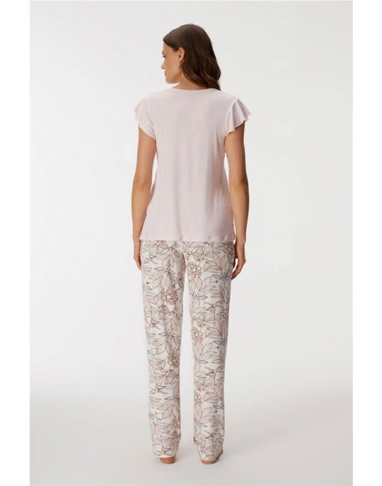 özel tasarım 11370 Kadın T-Shirt ve Pantolon Takım