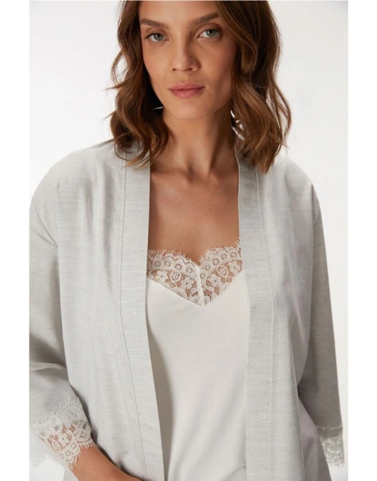 özel tasarım 11403 Kadın Sabahlık, Atlet ve Pantolon Takım