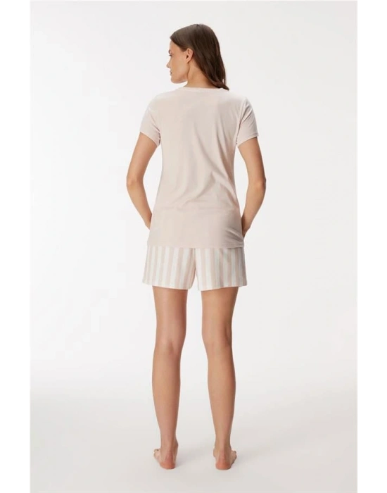 özel tasarım 11407 Kadın T-Shirt ve Şort Takım