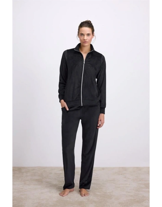 özel tasarım Kadın Uzun Kol Sweatshirt ve Pantolon Takım ( 11548 )