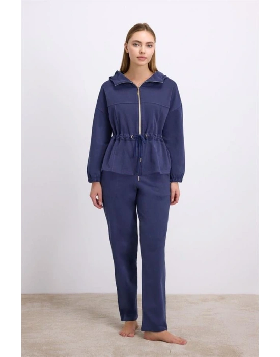 özel tasarım Kadın Uzun Kol Sweatshirt ve Pantolon Takım ( 11605 )