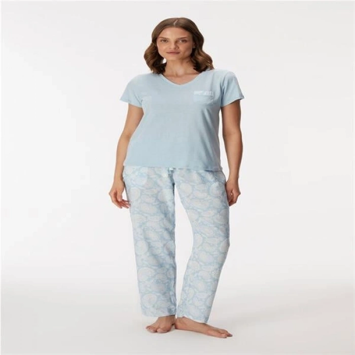 AMORA SECRET KADIN T-SHIRT VE PANTOLON TAKIM