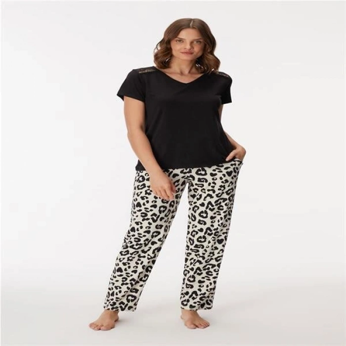 AMORA SECRET KADIN T-SHIRT VE PANTOLON TAKIM