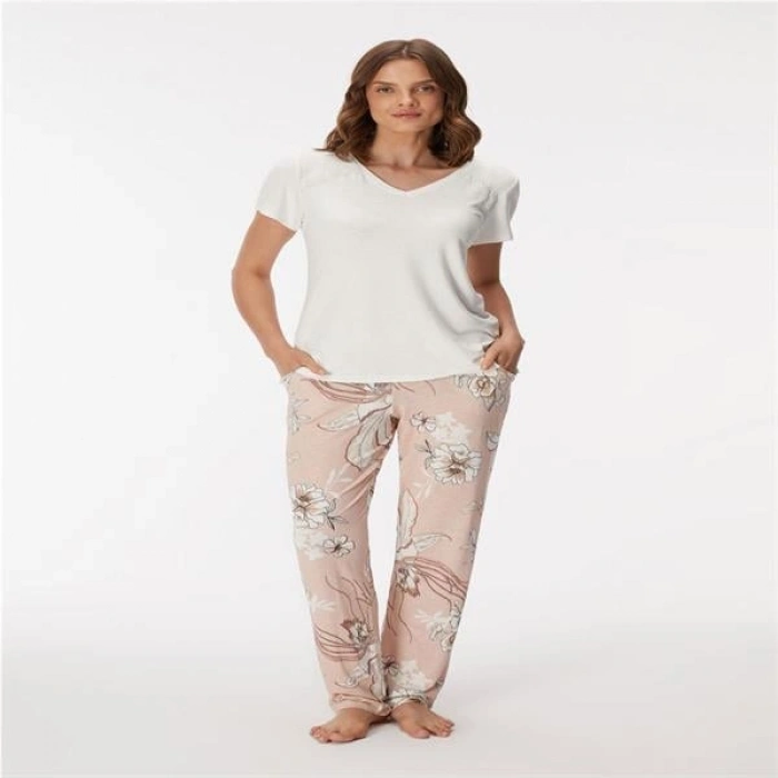 AMORA SECRET KADIN T-SHIRT VE PANTOLON TAKIM