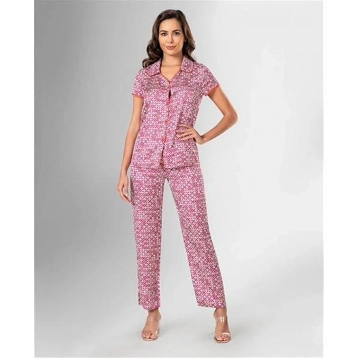 AMORA SECRET 2LI SATEN PIJAMA TAKIMI