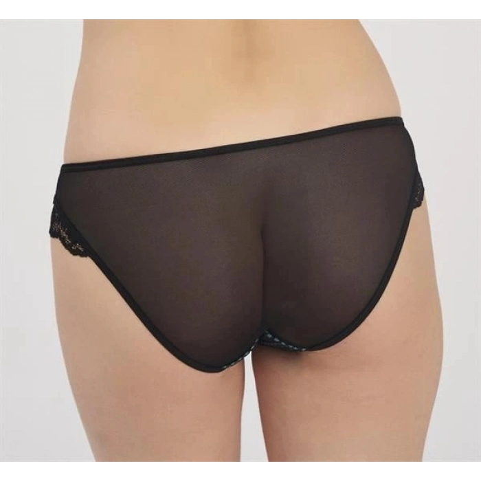 Amora Secret Moonlıght 3213 Dantel Detaylı Yeşil Slip Kadın İç Giyim Özel Gün
