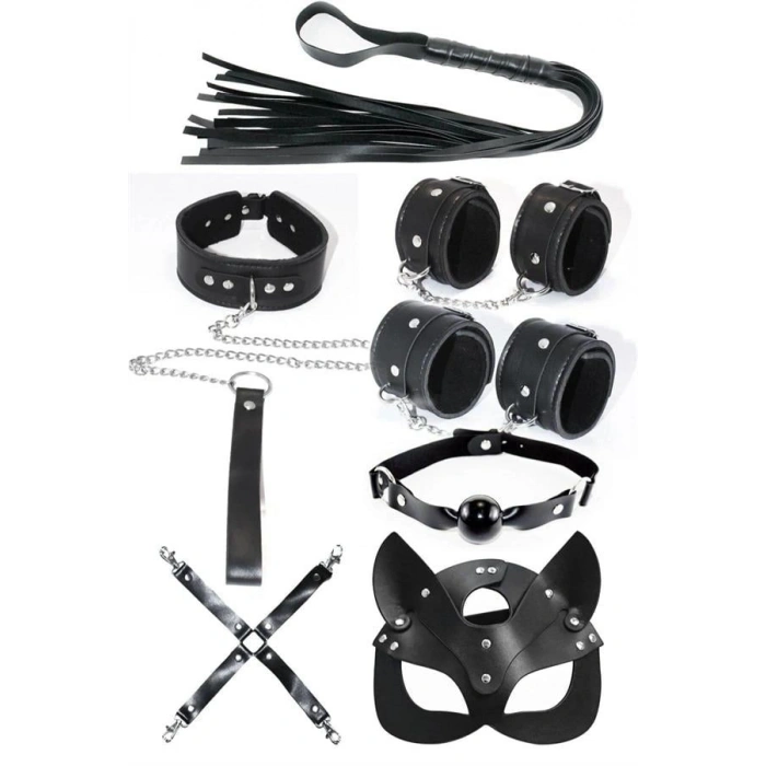 Amora Secret  Fantezi 7li Harness Set Kadın İç Giyim Rahat Kullanım