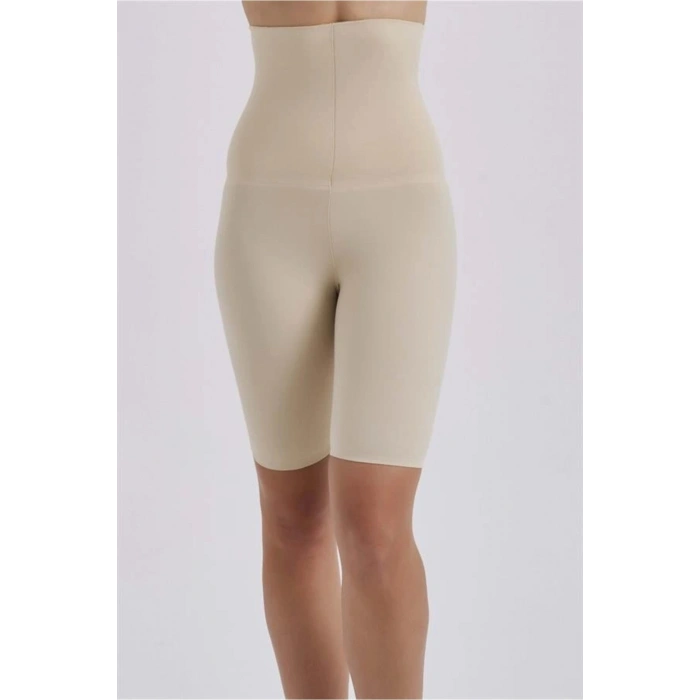 4007 Poliyamid Lazer Kesim Göbek Toparlayıcı Short