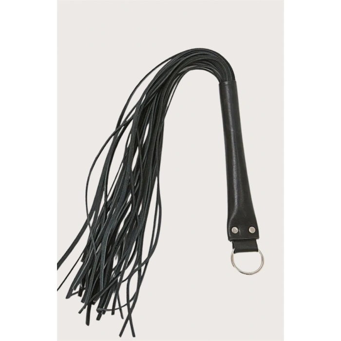 Amora Secret  Deri Fantezi Harness Siyah Kırbaç
