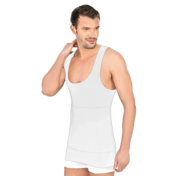 Amora Secret  Beyaz Mı Emay 1400 Modal Cotton Erkek Atlet Korse