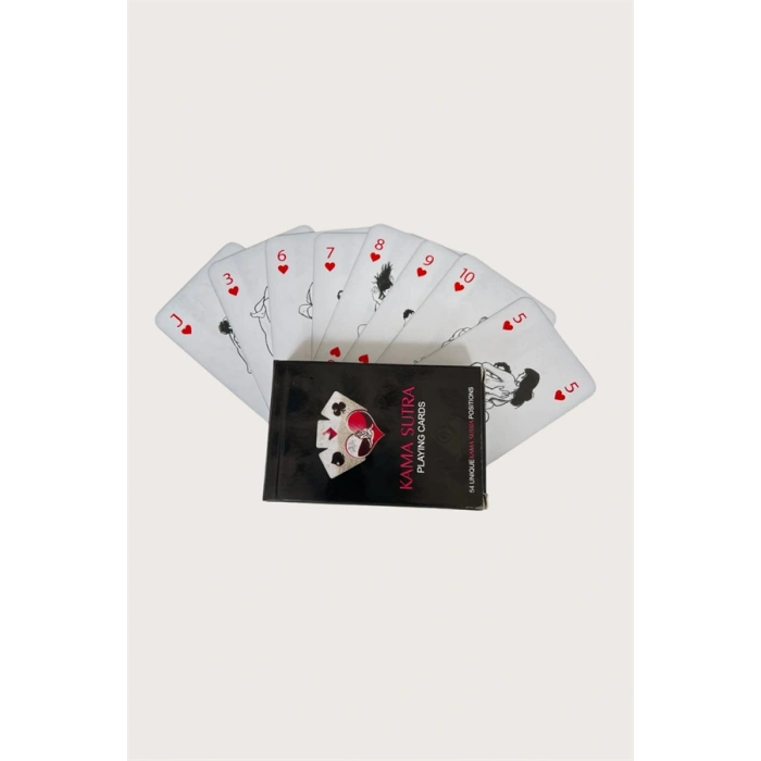 Amora Secret  Görselli Oyun Kartı Kama Sutramodel Kadın İç Giyim Özel Gün