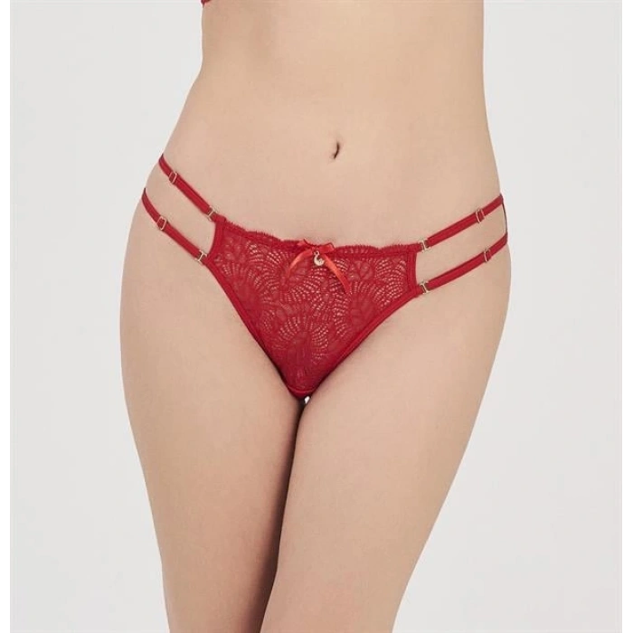 Amora Secret Moonlıght 3211 Çift İpli Kırmızı Silip