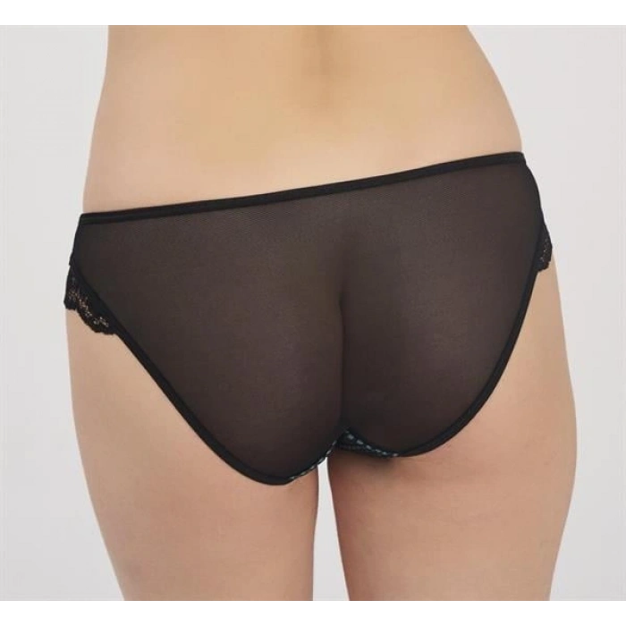 Amora Secret Moonlıght 3213 Dantel Detaylı Yeşil Slip Kadın İç Giyim Özel Gün