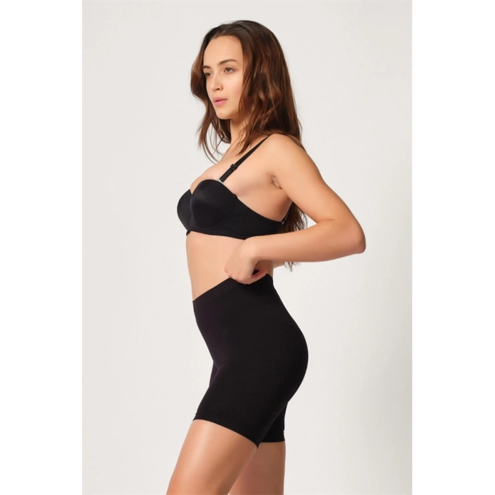 Amora Secret  Siyah Mı Emay 3003 Soft Paçalı Boxer