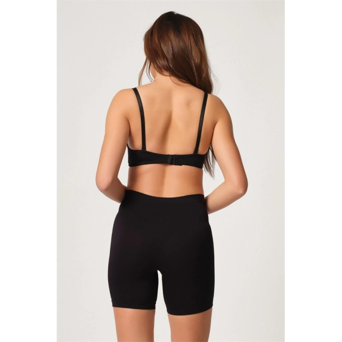 Amora Secret  Siyah Mı Emay 3003 Soft Paçalı Boxer