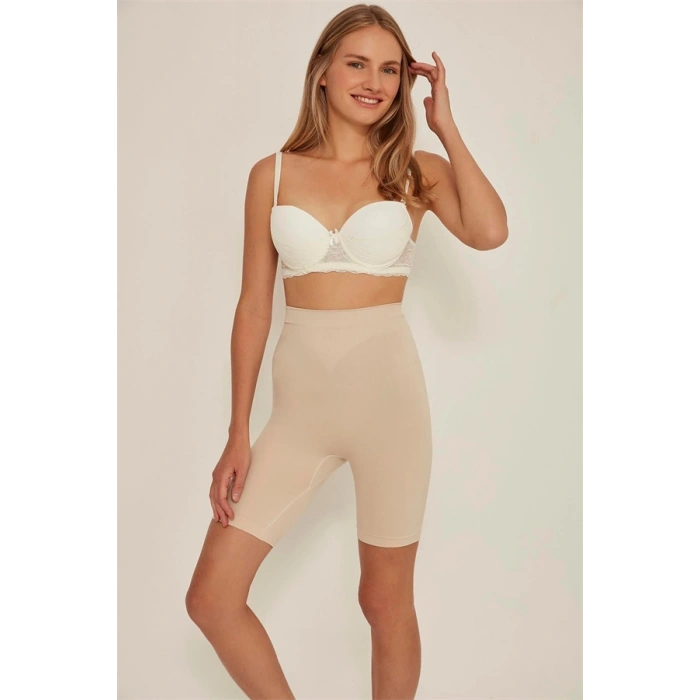 Amora Secret  Ten Mı Emay 3005 Soft Uzun Paçalı Boxer Korse