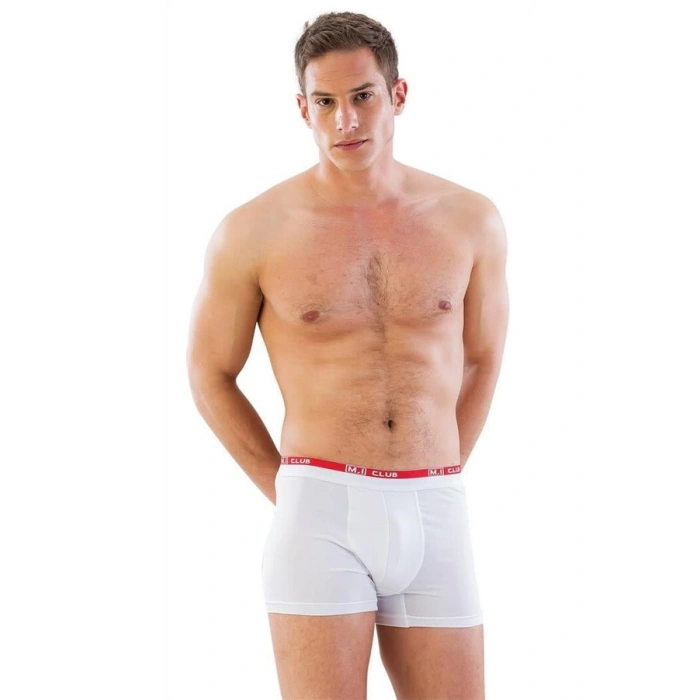AMORA SECRET BEYAZ MI EMAY ERKEK BOXER