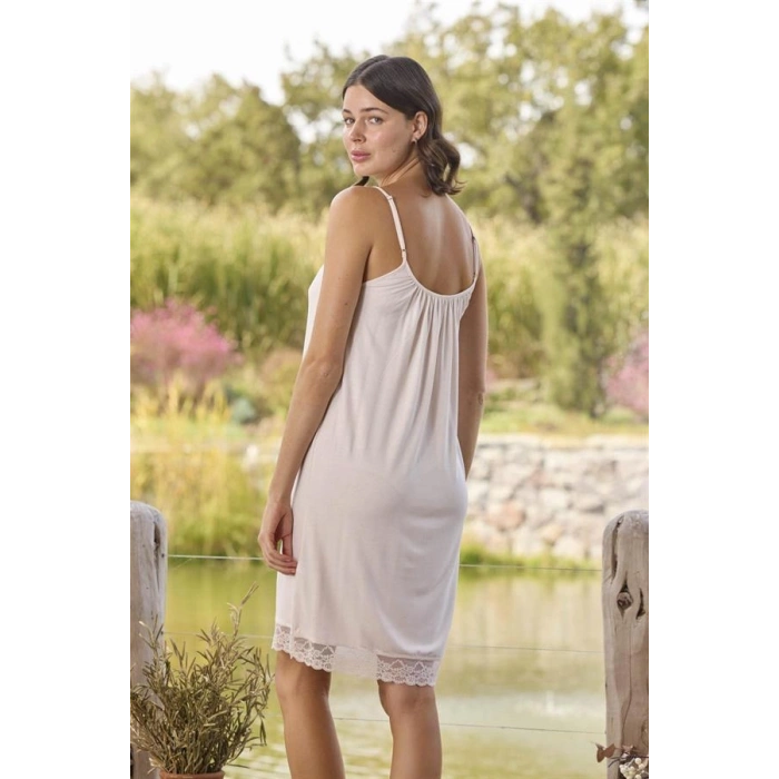 AMORA SECRET ÇIÇEK DESENLI VE DANTELLI SABAHLIK TAKIMI