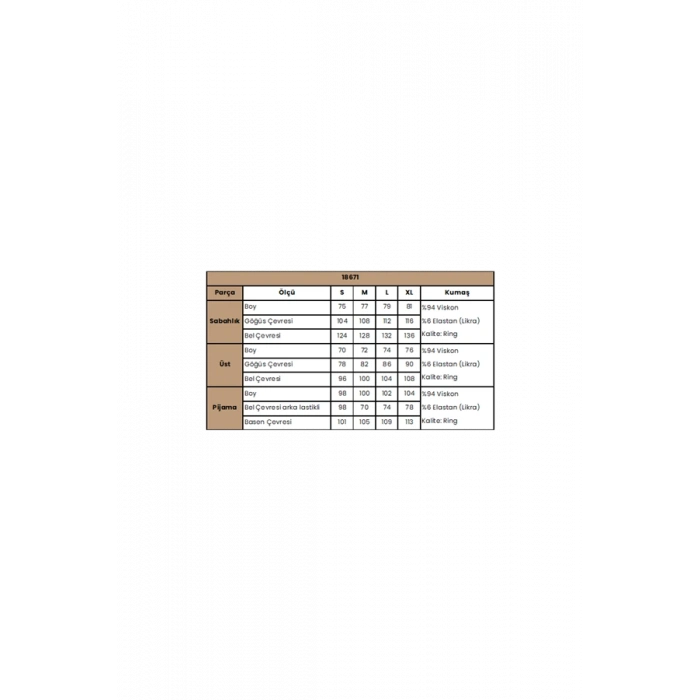 AMORA SECRET DANTELLI HAMILE LOHUSA 3LÜ PIJAMA TAKIMI