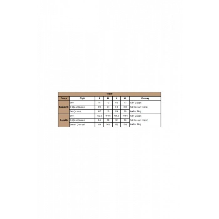 AMORA SECRET DANTELLI ÖNÜ DÜĞMELI HAMILE LOHUSA SABAHLIK TAKIMI