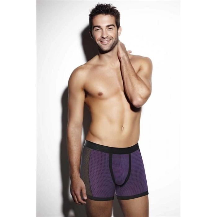 AMORA SECRET ERKEK MODAL YAN FILELI PUANTIYELI BOXER