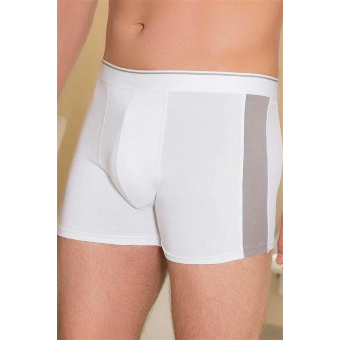 AMORA SECRET ERKEK PAMUKLU ÇIFT RENKLI GENIŞ BEL LASTIKLI BOKSER ()