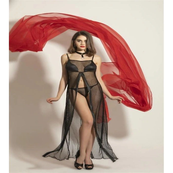 AMORA SECRET BAYAN GECELIK, BOYUNLUK VE STRING TAKIM